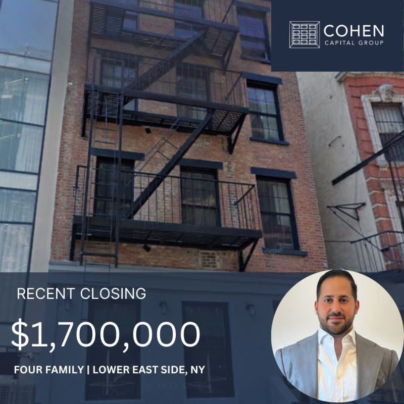 Cohen Capital Group recent transaction