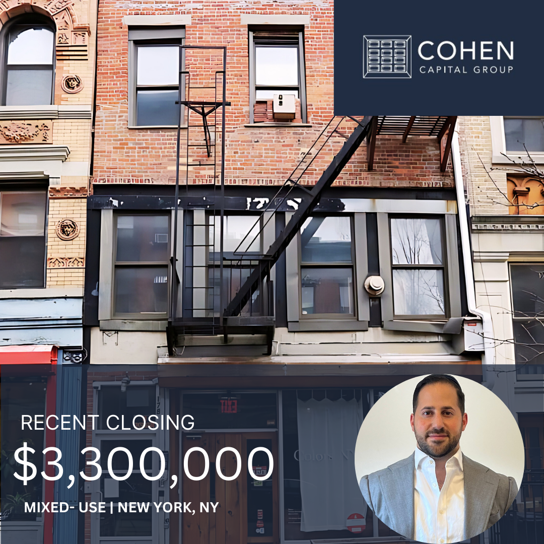 Cohen Capital Group recent transaction