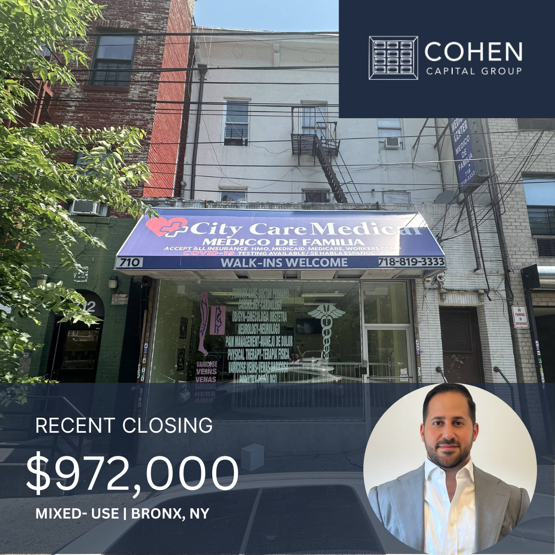 Cohen Capital Group recent transaction